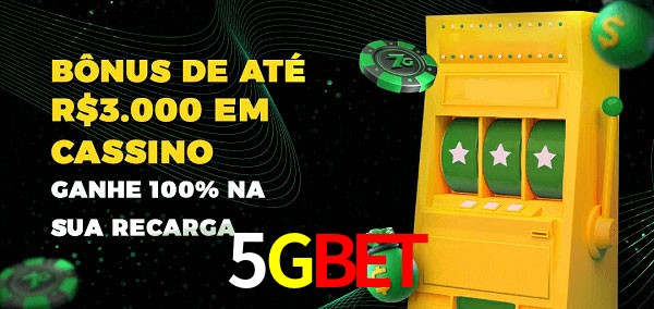 5Gbet melhor bônus de depósito